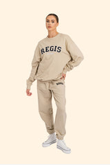 Women's Organic Combed Ringspon Cotton Sweatshirt - Desert Dust