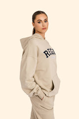 Atlas Dryvault Unisex Boxy Dry Handfeel Hoodie - Desert Dust