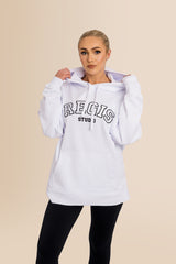 Titan Striker 2.0 Unisex Oversized Hoodie  - White