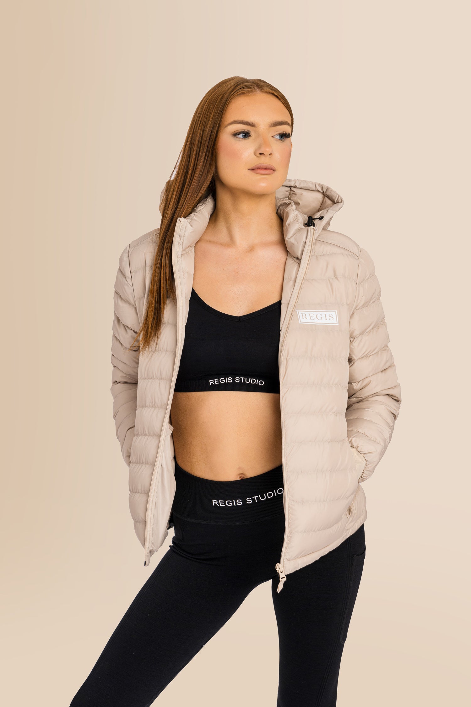 Women's Recycled Padded Jacket - Desert Dust