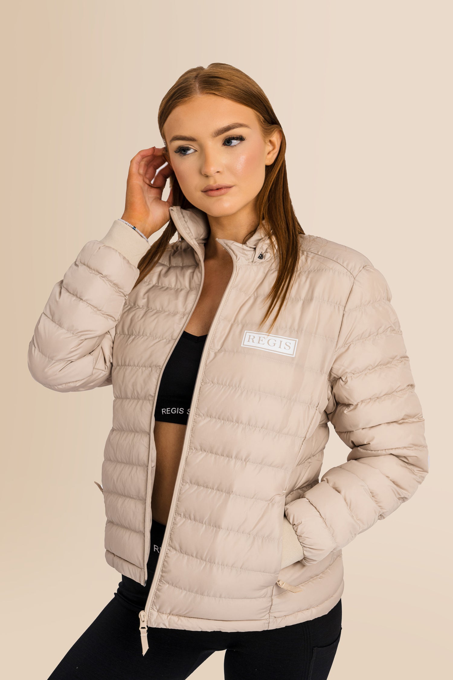 Women's Recycled Padded Jacket - Desert Dust