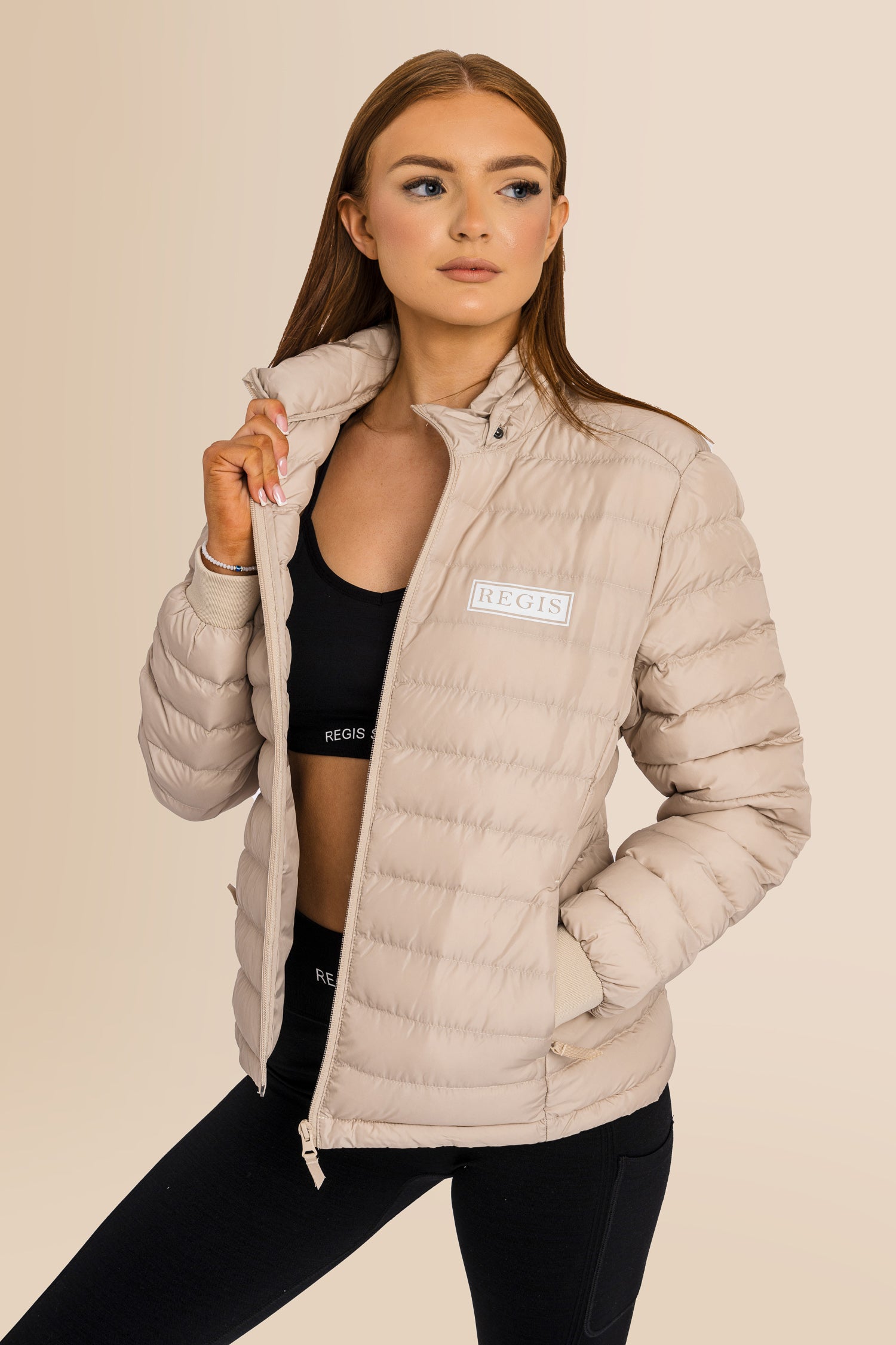 Women's Recycled Padded Jacket - Desert Dust
