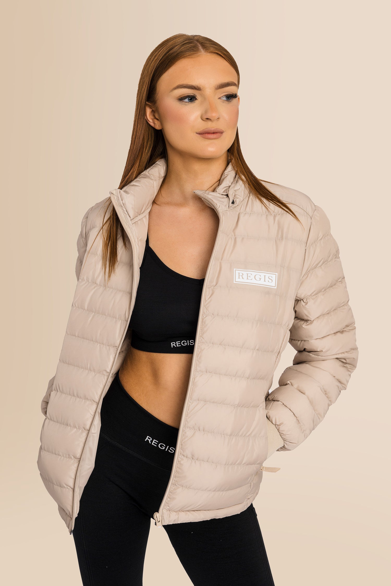 Women's Recycled Padded Jacket - Desert Dust
