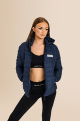 Women's Recycled Padded Jacket - French Navy