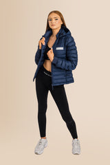 Women's Recycled Padded Jacket - French Navy