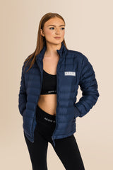 Women's Recycled Padded Jacket - French Navy