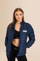 Women's Recycled Padded Jacket - French Navy