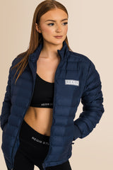 Women's Recycled Padded Jacket - French Navy