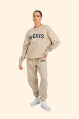 Organic French Terry Jogger Pants - Desert Dust