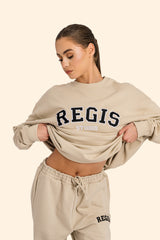 Organic French Terry Jogger Pants - Desert Dust