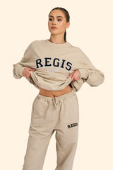 Organic French Terry Jogger Pants - Desert Dust