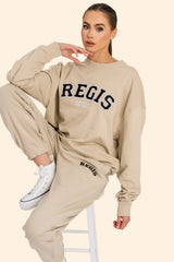 Organic French Terry Jogger Pants - Desert Dust