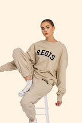 Organic French Terry Jogger Pants - Desert Dust