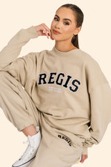 Organic French Terry Jogger Pants - Desert Dust