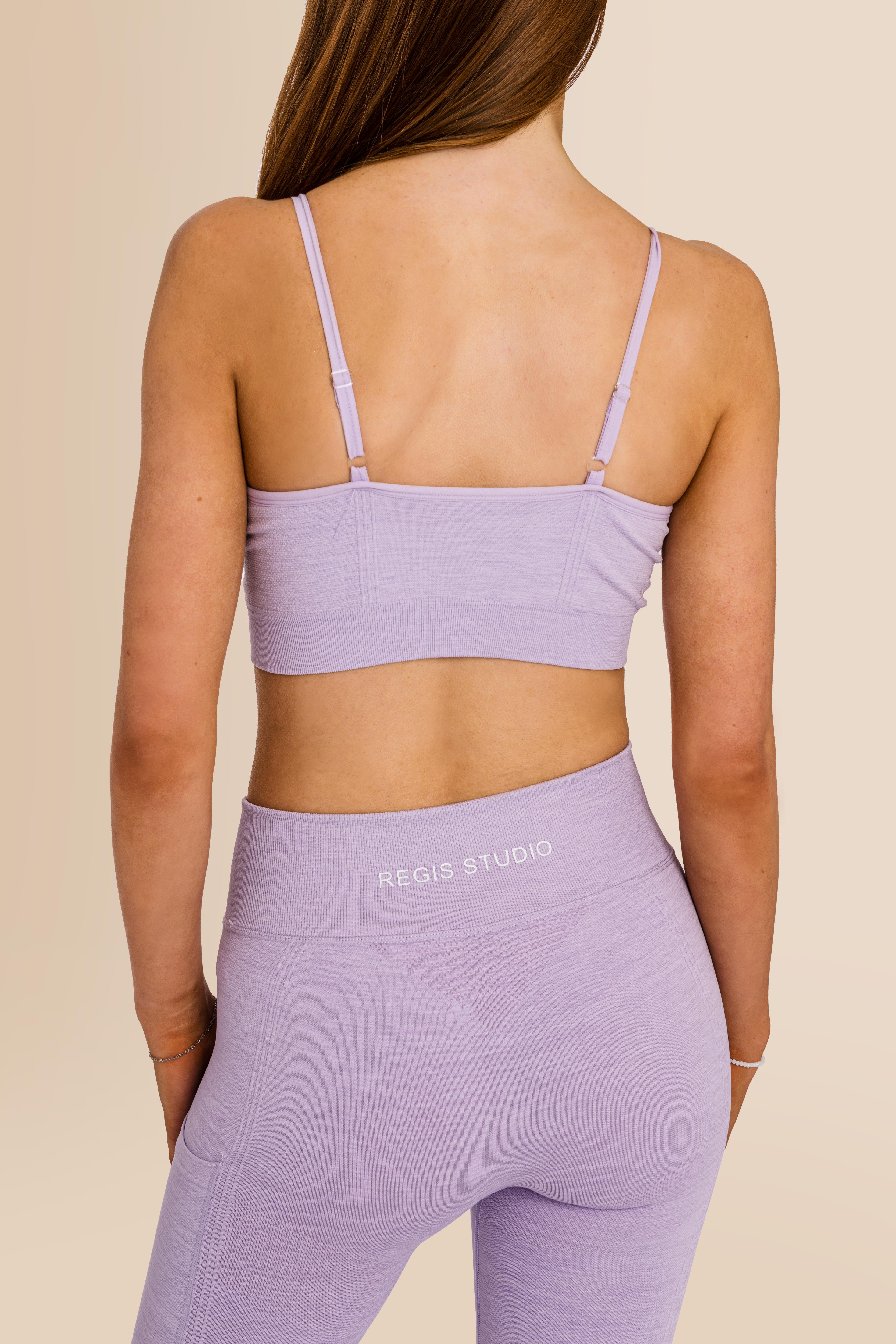 Women's Ribbed - Multi-Sport Leggings - Lilac