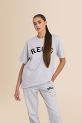 Organic French Terry Jogger Pants - Cool Heather Grey