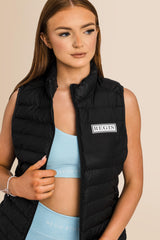 Recycled Sleeveless Body Warmer - Black