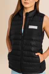 Recycled Sleeveless Body Warmer - Black