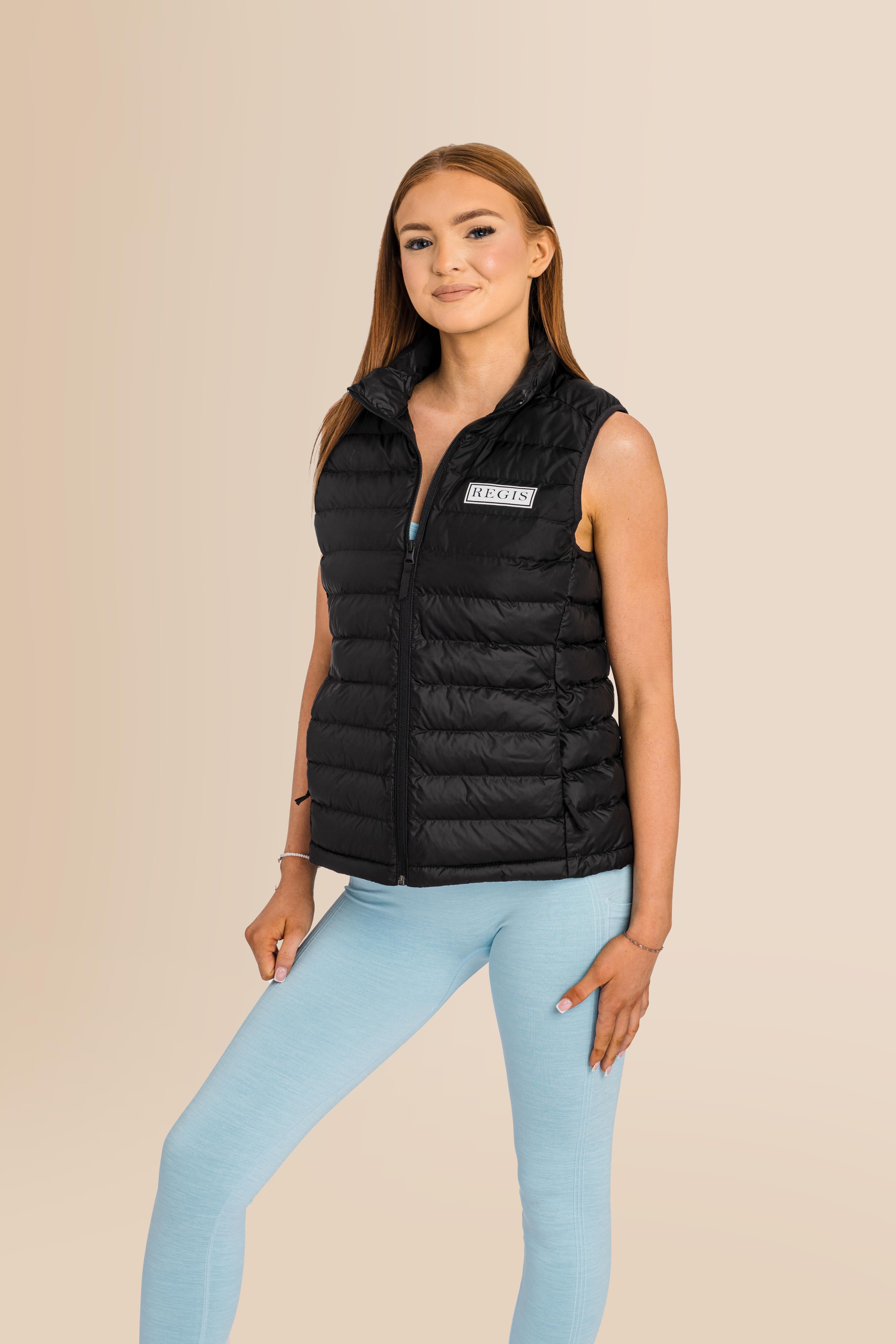 Recycled Sleeveless Body Warmer - Black