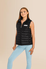 Recycled Sleeveless Body Warmer - Black