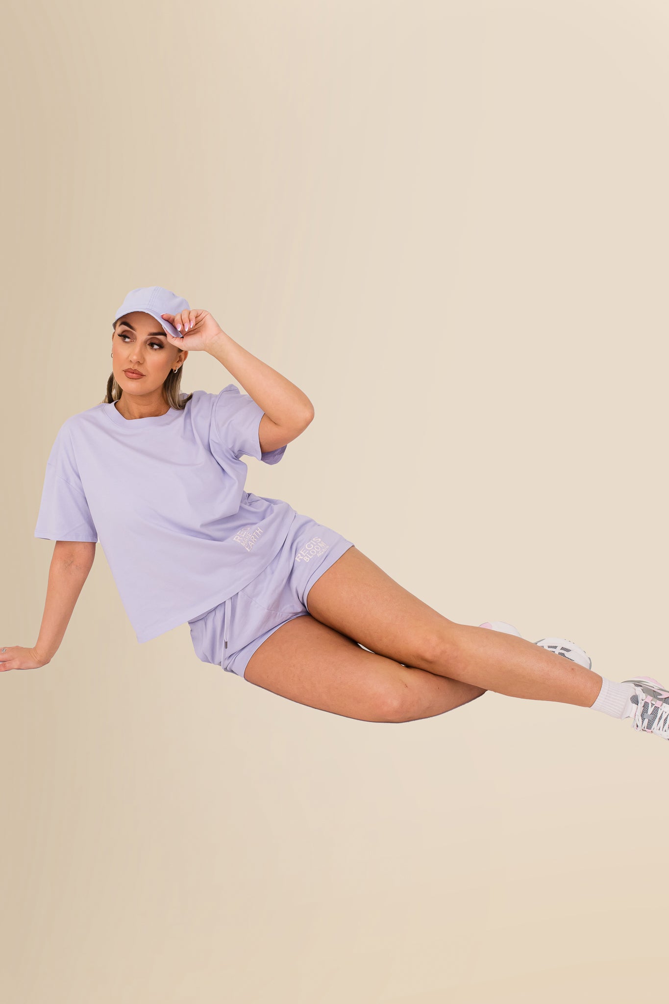 Eco-Friendly Women's French Terry Shorts - 100% Organic - Washed Parma