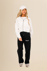 Women's Organic French Terry  Hooded Sweatshirt - Ivory