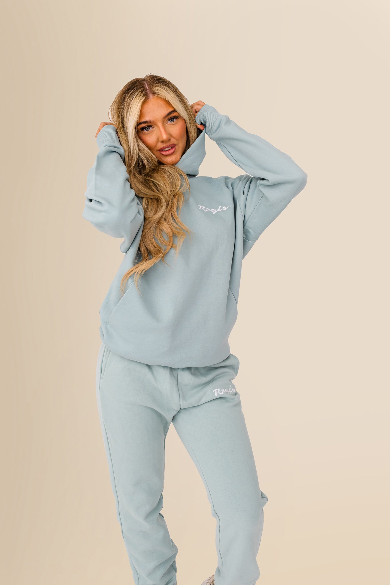 Unisex Oversized Organic Hooded Sweatshirt - Eco-Conscious Comfort - Jade Green