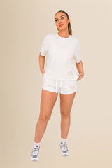 Women's Oversized Tee – 100% Organic Cotton - Ivory