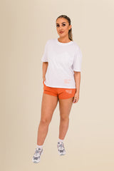 Women's Oversized Tee – 100% Organic Cotton - White