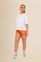 Women's Oversized Tee – 100% Organic Cotton - White