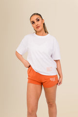 Women's Oversized Tee – 100% Organic Cotton - White