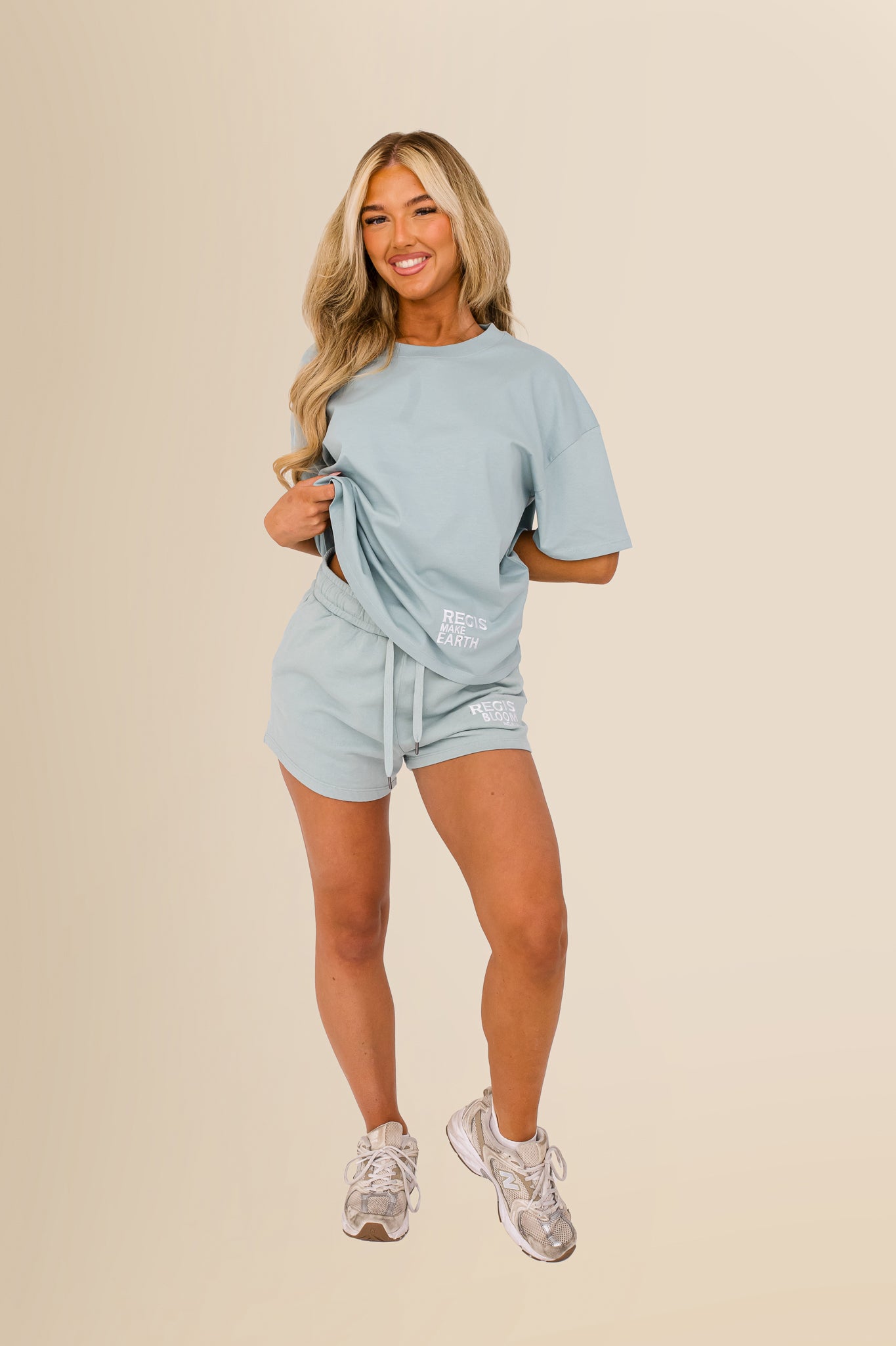 Eco-Friendly Women's French Terry Shorts - 100% Organic - Jade Green