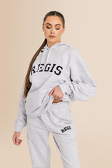 Titan Striker 2.0 Unisex Oversized Hoodie - Cool Heather Grey