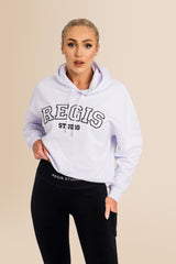 Premium Women's Organic Brushed Cotton Hoodie - White