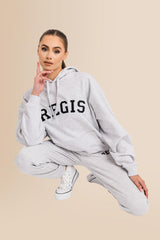 Titan Striker 2.0 Unisex Oversized Hoodie - Cool Heather Grey