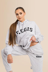 Titan Striker 2.0 Unisex Oversized Hoodie - Cool Heather Grey