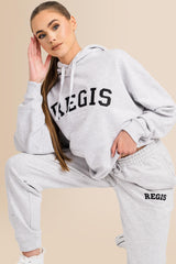 Titan Striker 2.0 Unisex Oversized Hoodie - Cool Heather Grey