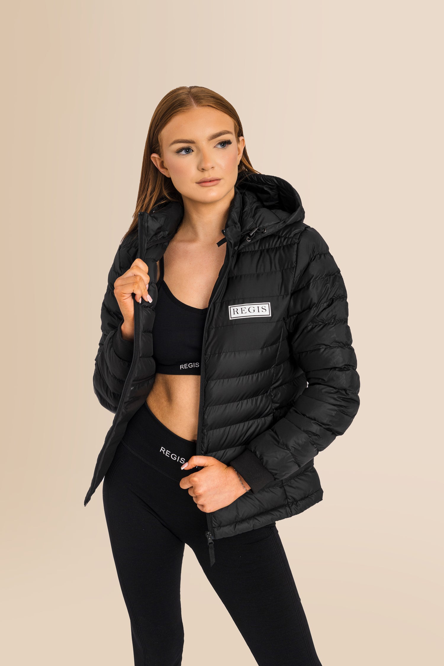 Women's Recycled Padded Jacket - Black