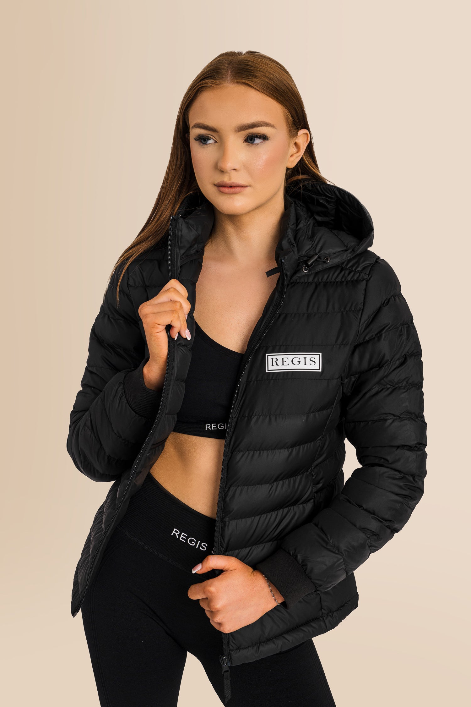 Women's Recycled Padded Jacket - Black