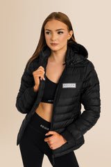 Women's Recycled Padded Jacket - Black