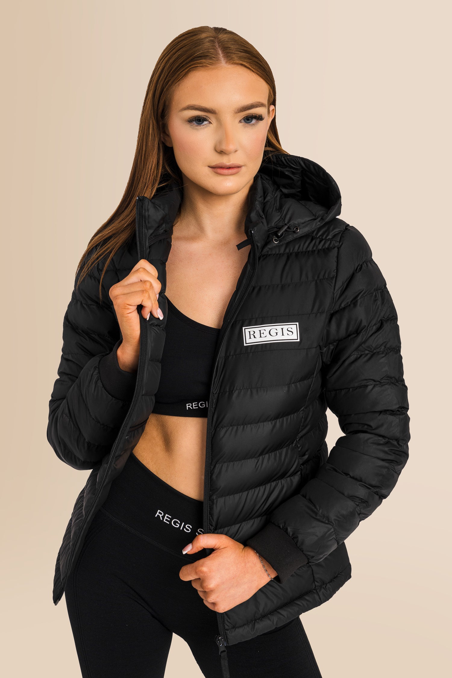 Women's Recycled Padded Jacket - Black