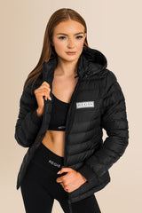 Women's Recycled Padded Jacket - Black