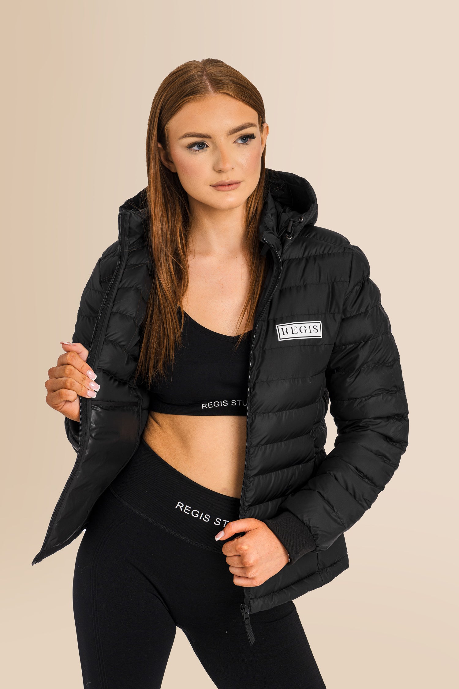 Women's Recycled Padded Jacket - Black