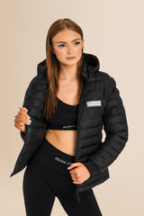 Women's Recycled Padded Jacket - Black