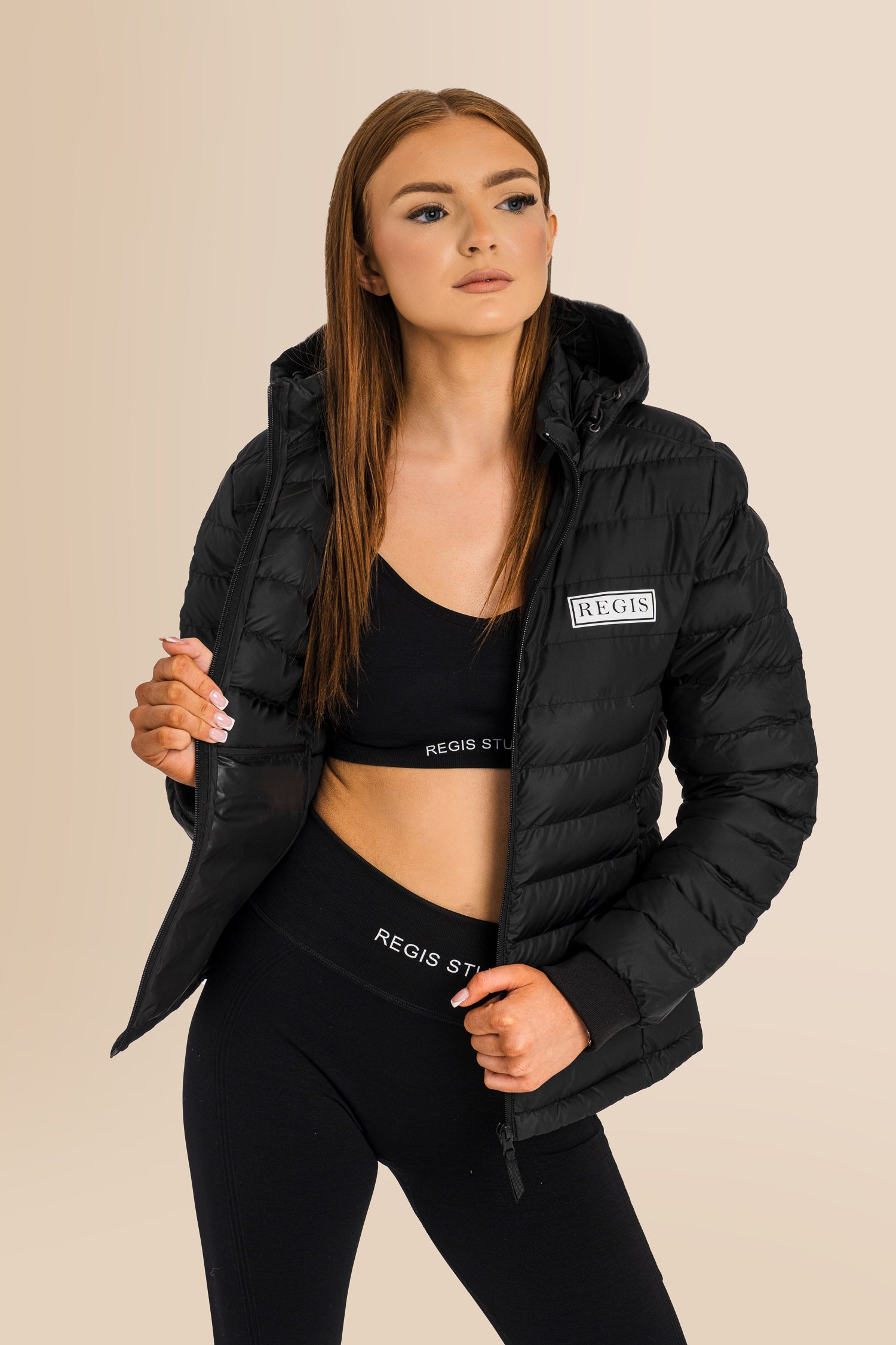 Women's Recycled Padded Jacket - Black