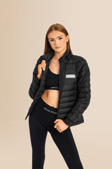 Women's Recycled Padded Jacket - Black