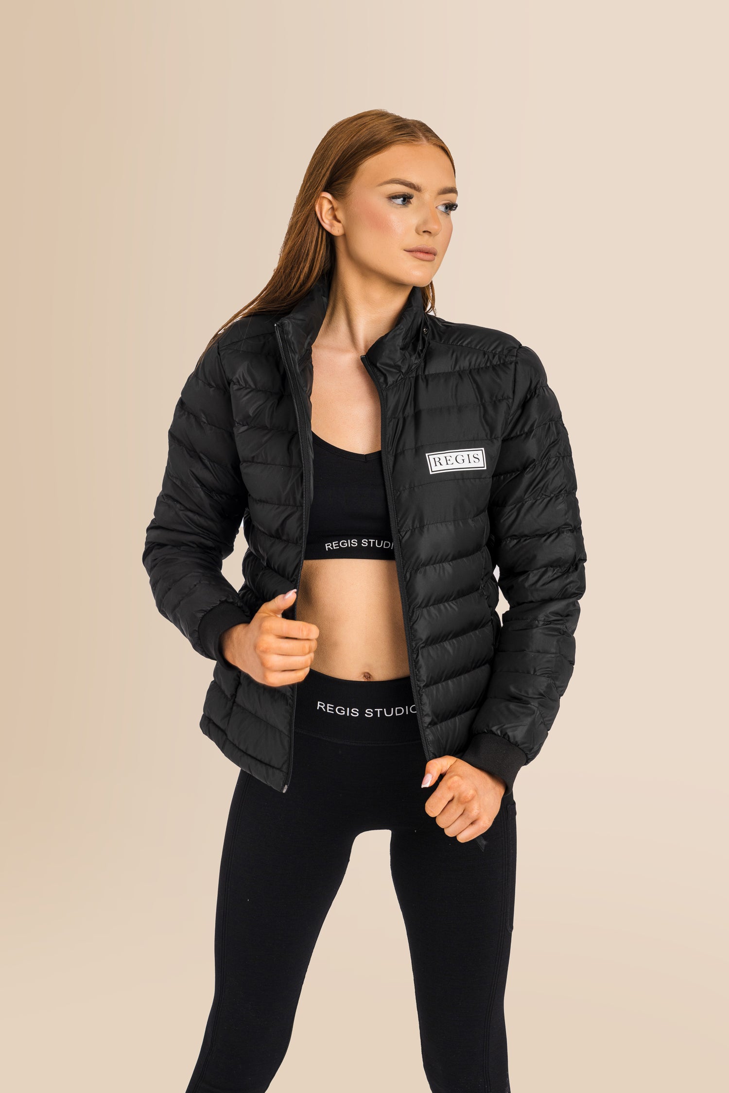 Women's Recycled Padded Jacket - Black