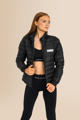 Women's Recycled Padded Jacket - Black