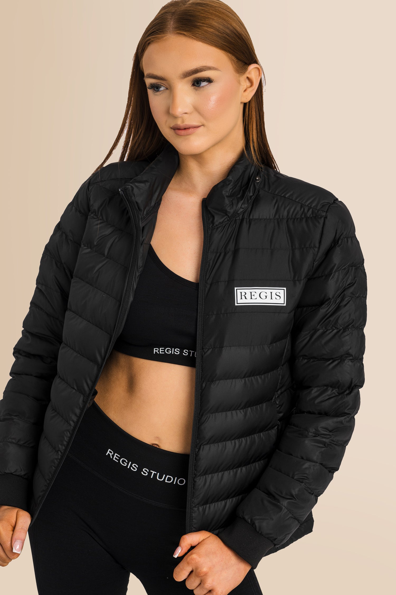 Women's Recycled Padded Jacket - Black