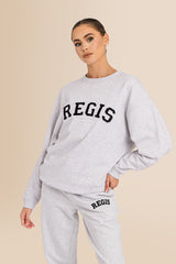 Women's Organic Combed Ringspon Cotton Sweatshirt - Cool Heather Grey